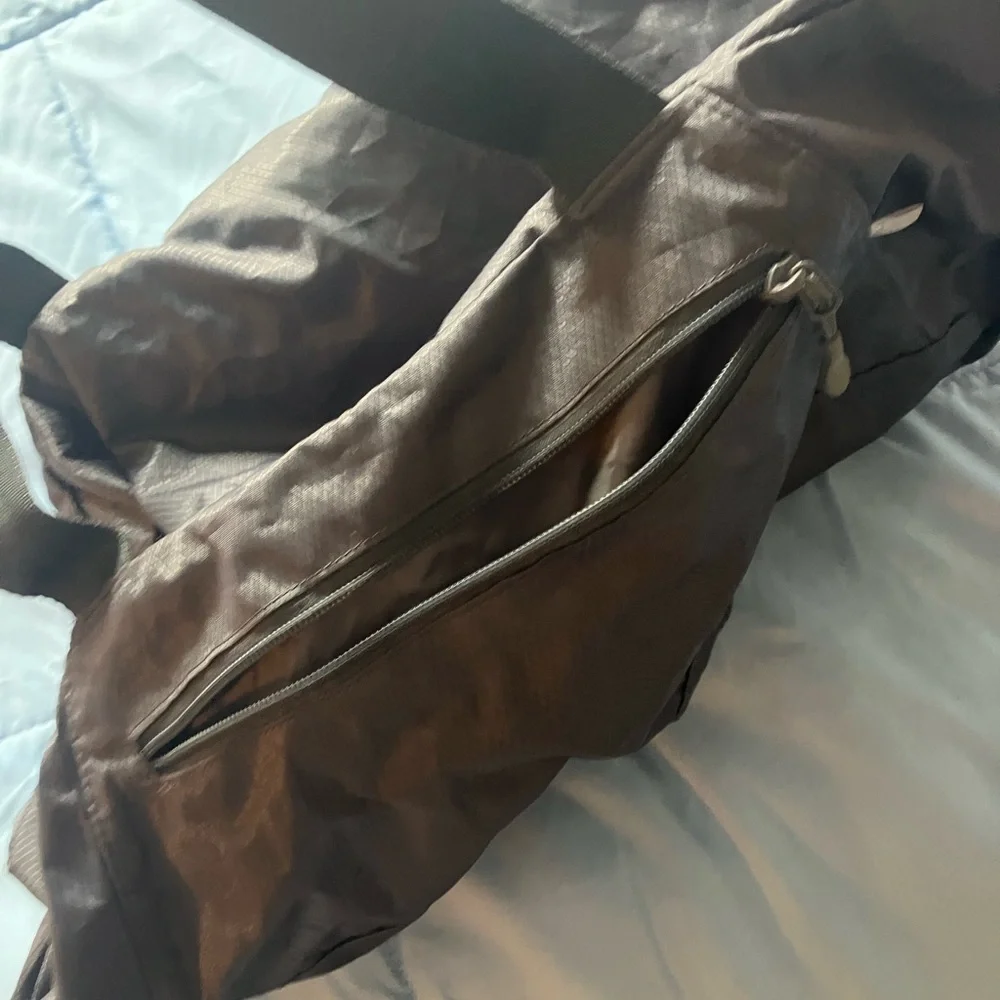 Gray Duffel Bag